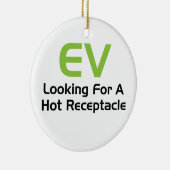 熱い容器を捜すEV セラミックオーナメント (右)