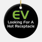 熱い容器を捜すEV セラミックオーナメント (裏面)