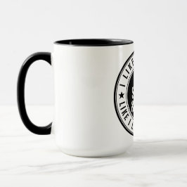 熱い強くて苦い女性コーヒーマグ マグカップ