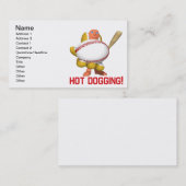 熱い後をつけること 名刺 (正面/裏面)