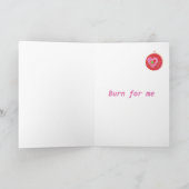 熱い愛カード シーズンカード (内部)