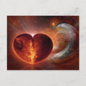 熱い愛 ポストカード (正面)