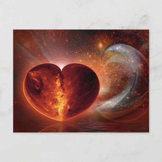 熱い愛 ポストカード (正面)