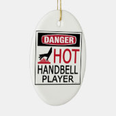 熱い振鈴プレーヤー セラミックオーナメント (右)