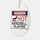 熱い振鈴プレーヤー セラミックオーナメント (左)