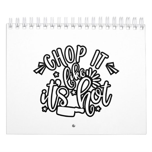 熱い料理のように切る カレンダー (カバー)