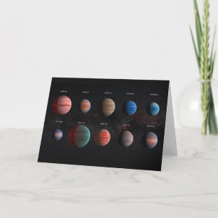 熱い木星ワスプ外惑星10個 カード