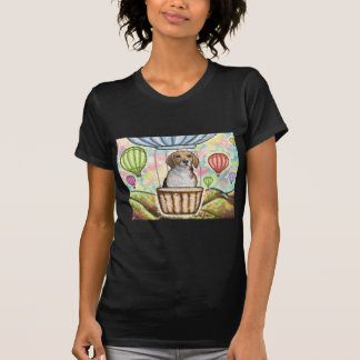 -熱い毛の気球 Tシャツ