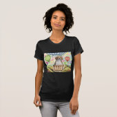 -熱い毛の気球 Tシャツ (正面フル)