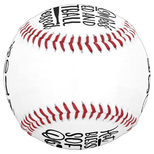 熱い混乱とソフトボ賛美ールに取り付かれている ソフトボール (裏面)