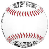 熱い混乱とソフトボ賛美ールに取り付かれている ソフトボール (正面)