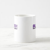 熱い混乱に乗っ表現て コーヒーマグカップ (中央)