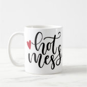 熱い混乱のコーヒー・マグ コーヒーマグカップ (左)