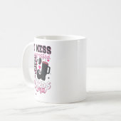 熱い混乱は常にストレスを与えられたビリヤードママ母D コーヒーマグカップ (正面左)