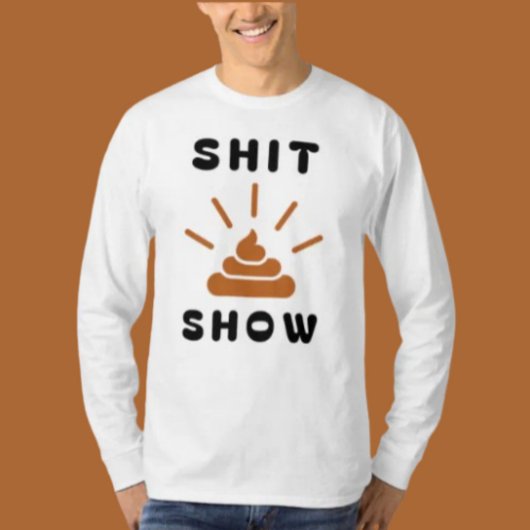 熱い混乱表現 | 長袖おもしろいシャツ Tシャツ