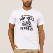 熱い混乱表現 Tシャツ (正面)