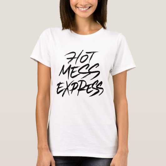 熱い混乱表現 Tシャツ (正面)