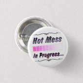 熱い混乱 缶バッジ (正面&裏面)