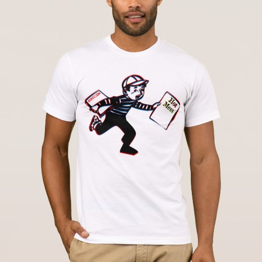 熱い混乱 Tシャツ (正面)