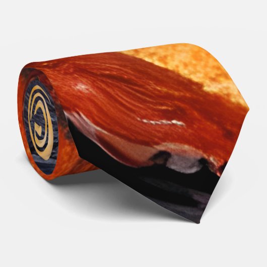 熱い溶岩タイ ネクタイ (ロール)