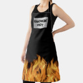 熱い炎のグリル エプロン (インサイチュ)