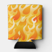 熱い炎 缶クーラー (裏面)