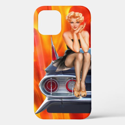 熱い炎 Case-Mate iPhoneケース (裏面)