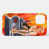 熱い炎 Case-Mate iPhoneケース (裏面 (横))