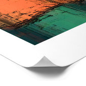 熱い煮ザリガニの日の看板 ポスター (角)