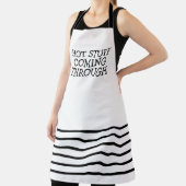 熱い物来のユーモア エプロン (インサイチュ)