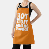 熱い物来のユーモア エプロン (インサイチュ)