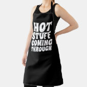 熱い物来のユーモア エプロン (インサイチュ)