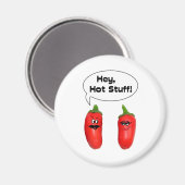 熱い物!チリ マグネット (正面/裏面)