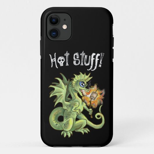 熱い物!リル・マーシュメロ焙煎龍 Case-Mate iPhoneケース (裏面)