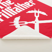 『熱い犬を飼うグリルファーター』 シェルパブランケット (3/4)