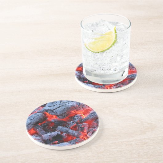 熱い石炭 コースター (側面)