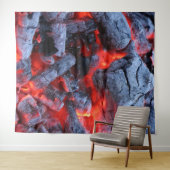 熱い石炭 タペストリー (インサイチュ(横))