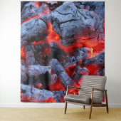 熱い石炭 タペストリー (インサイチュ)