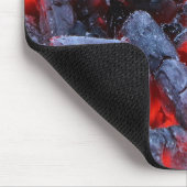 熱い石炭 マウスパッド (コーナー)