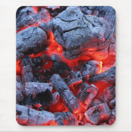 熱い石炭 マウスパッド