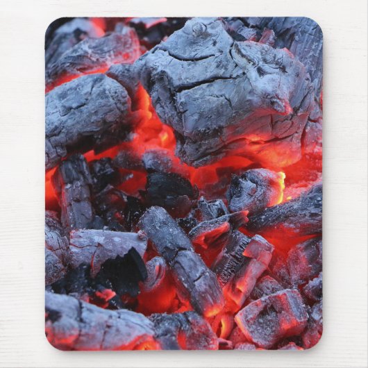 熱い石炭 マウスパッド (正面)