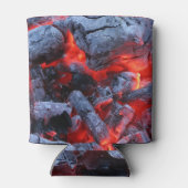 熱い石炭 缶クーラー (裏面)