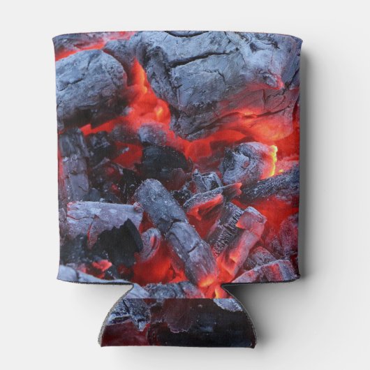 熱い石炭 缶クーラー (裏面)