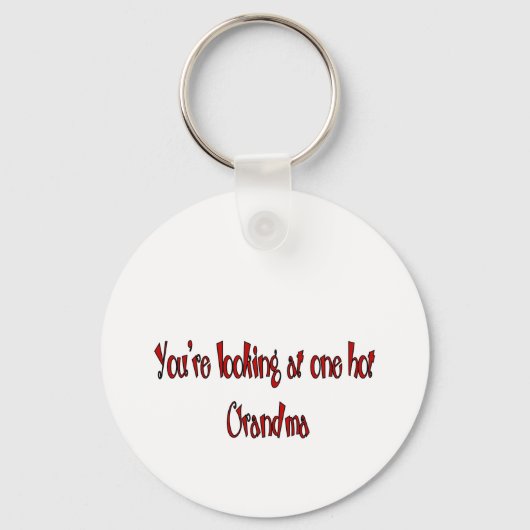 熱い祖父母 キーホルダー (正面)