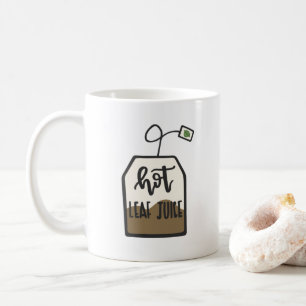 熱い葉汁(最後のエアベンダーの化身) コーヒーマグカップ
