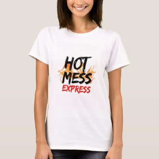熱い表現女のTシャツ Tシャツ