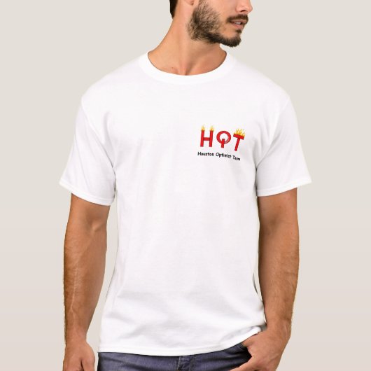 熱い親 Tシャツ (正面)