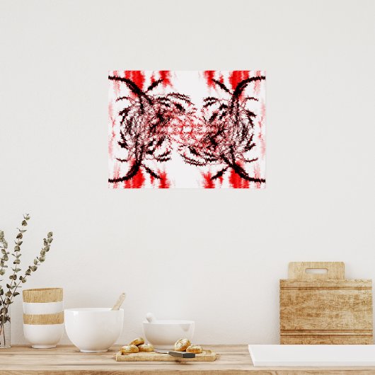 熱い議論 ポスター (キッチン)