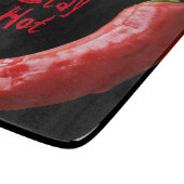 熱い赤いチリペッパー||の滞在 カッティングボード (角)