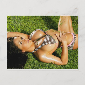 熱い赤ちゃん ポストカード